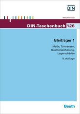 Gleitlager. Tl.1