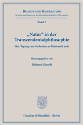 'Natur' in der Transzendentalphilosophie