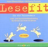 Lesefit, für die Volksschule, 1 CD-ROM