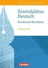 Zentralabitur Deutsch Nordrhein-Westfalen 2013, m. CD-ROM