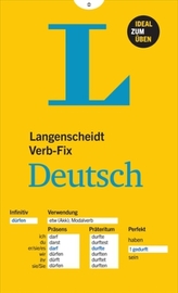 Langenscheidt Verb-Fix Deutsch