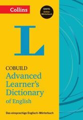 Collins Cobuild Advanced Learner's Dictionary of English - Buch mit Online-Anbindung
