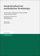 Handwörterbuch der musikalischen Terminologie, 1 CD-ROM