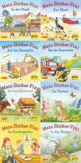 Pixi-Buch 1795-1802 (Meine Sticker-Pixis), 8 Hefte