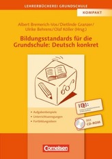 Bildungsstandards für die Grundschule: Deutsch konkret, m. CD-ROM