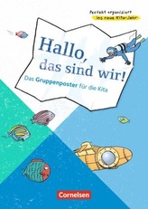 Hallo, das sind wir! - Das Gruppenposter für die Kita (Poster)