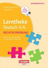 Lerntheke Deutsch 5/6: Rechtschreibung, m. CD-ROM