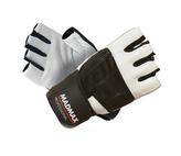 Fitness rukavice professional white MFG269 - velikost M