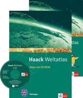 Haack Weltatlas für Sekundarstufe I in Thüringen, m. CD-ROM u. Arbeitsheft Kartenlesen