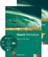Haack Weltatlas für Sekundarstufe I in Rheinland-Pfalz, m. CD-ROM u. Arbeitsheft Kartenlesen