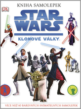 STAR WARS Klonové války Kniha samolepek