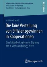 Die faire Verteilung von Effizienzgewinnen in Kooperationen