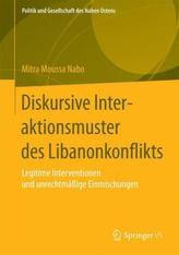 Diskursive Interaktionsmuster des Libanonkonflikts