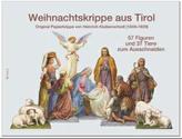 Weihnachtskrippe aus Tirol, 6 Bögen