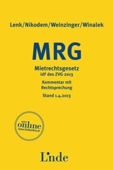 MRG Mietrechtsgesetz, Kommentar mit Rechtsprechung (f. Österreich)
