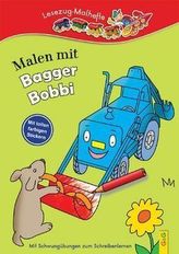 Malen mit Bagger Bobbi