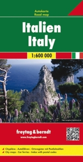Freytag & Berndt Autokarte Italien. Italia. Italie
