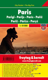 Freytag & Berndt Stadtplan Paris; Parigi. Parijs; Pariz. Parizs; Paryz