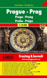 Freytag & Berndt Stadtplan Prag. Prague. Praga; Praha
