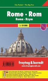 Freytag & Berndt Stadtplan Rom, City Pocket, Stadtplan 1:10.000. Rome. Roma; Rzym