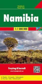 Freytag & Berndt Autokarte Namibia 1:1.000.000. Namibie
