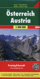 Freytag & Berndt Autokarte Österreich. Austria