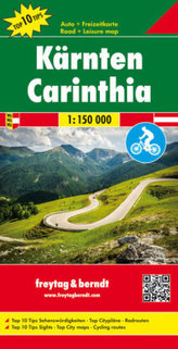 Freytag & Berndt Autokarte Kärnten. Carinthia