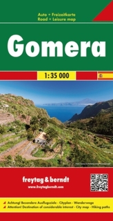 Freytag & Berndt Auto + Freizeitkarte Gomera. La Gomera