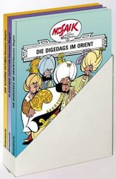 Die Digedags, Orient-Serie, 3 Bde.. Tl.1-3