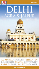 Vis-à-Vis Delhi, Agra & Jaipur, m. Beilage u. Extra-Karte
