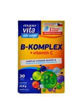 Maxivita B komplex + vitamín C 30 tablet