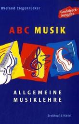 ABC Musik, Allgemeine Musiklehre, Großdruckausgabe