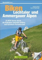 Biken Lechtaler und Ammergauer Alpen, m. CD-ROM