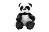 Panda medvěd/medvídek plyš 33 cm v sáčku 0+