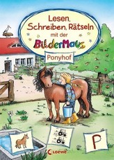 Lesen, Schreiben, Rätseln mit der Bildermaus - Ponyhof