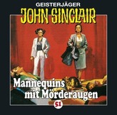 Geisterjäger John Sinclair - Mannequins mit Mörderaugen, Audio-CD