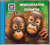 Menschenaffen / Elefanten, 1 Audio-CD