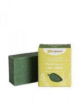 laSaponaria Tuhé olivové mýdlo BIO - Středomořské bylinky s aloe (100 g)