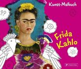 Kunst-Malbuch Frida Kahlo