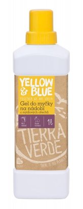 Yellow&Blue Gel do myčky na nádobí (1 l) - z mýdlových ořechů v bio kvalitě