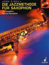 Die Jazzmethode für Saxophon (Alt-/Bariton-Saxophon), m. Audio-CD