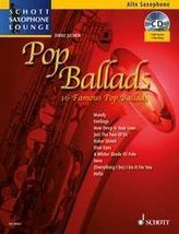 Pop Ballads, für Alt-Saxophon, Einzelstimme u. Klaviersatz, m. Audio-CD