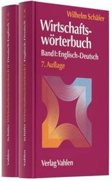 Wirtschaftswörterbuch Deutsch-Englisch & Englisch-Deutsch, 2 Bde.
