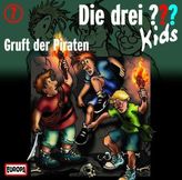 Die drei Fragezeichen-Kids - Gruft der Piraten, 1 Audio-CD