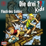 Die drei Fragezeichen-Kids - Fluch des Goldes, 1 Audio-CD