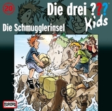 Die drei Fragezeichen-Kids - Die Schmugglerinsel, 1 Audio-CD