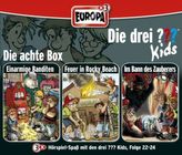 Die drei Fragezeichen-Kids, 3er Box, 3 Audio-CDs. Box.8