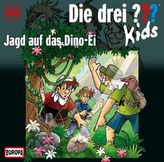 Die drei Fragezeichen-Kids: Jagd auf das Dino-Ei, Audio-CD