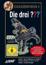 Die drei Fragezeichen, Goldedition I, Bd.1-3, 3 CD-ROMs