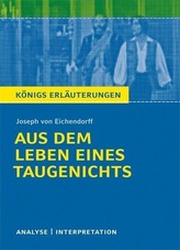 Josef von Eichendorff 'Aus dem Leben eines Taugenichts'